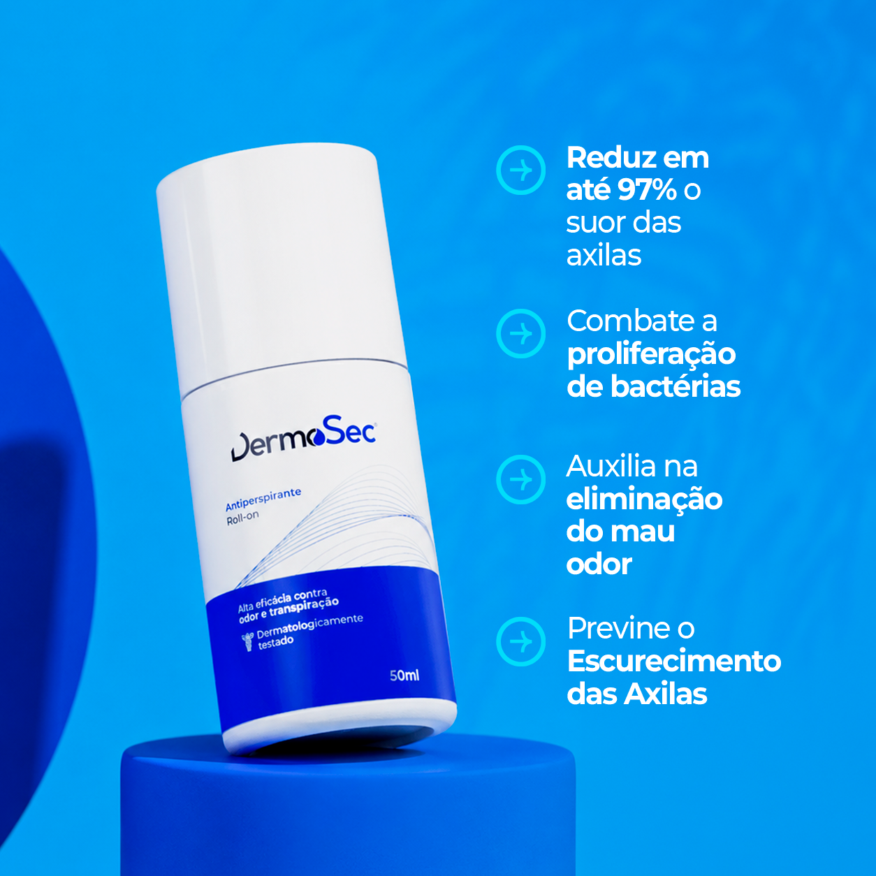 Antitranspirante de Alta Performance - Combate o Suor Excessivo e o Mau Odor