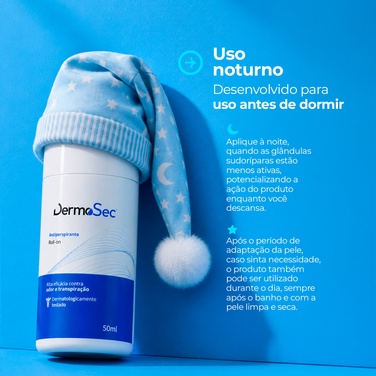 Antitranspirante de Alta Performance - Combate o Suor Excessivo e o Mau Odor