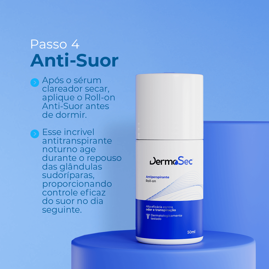 Kit Mês da Saúde - Tratamento para Suor Excessivo e Mau Cheiro