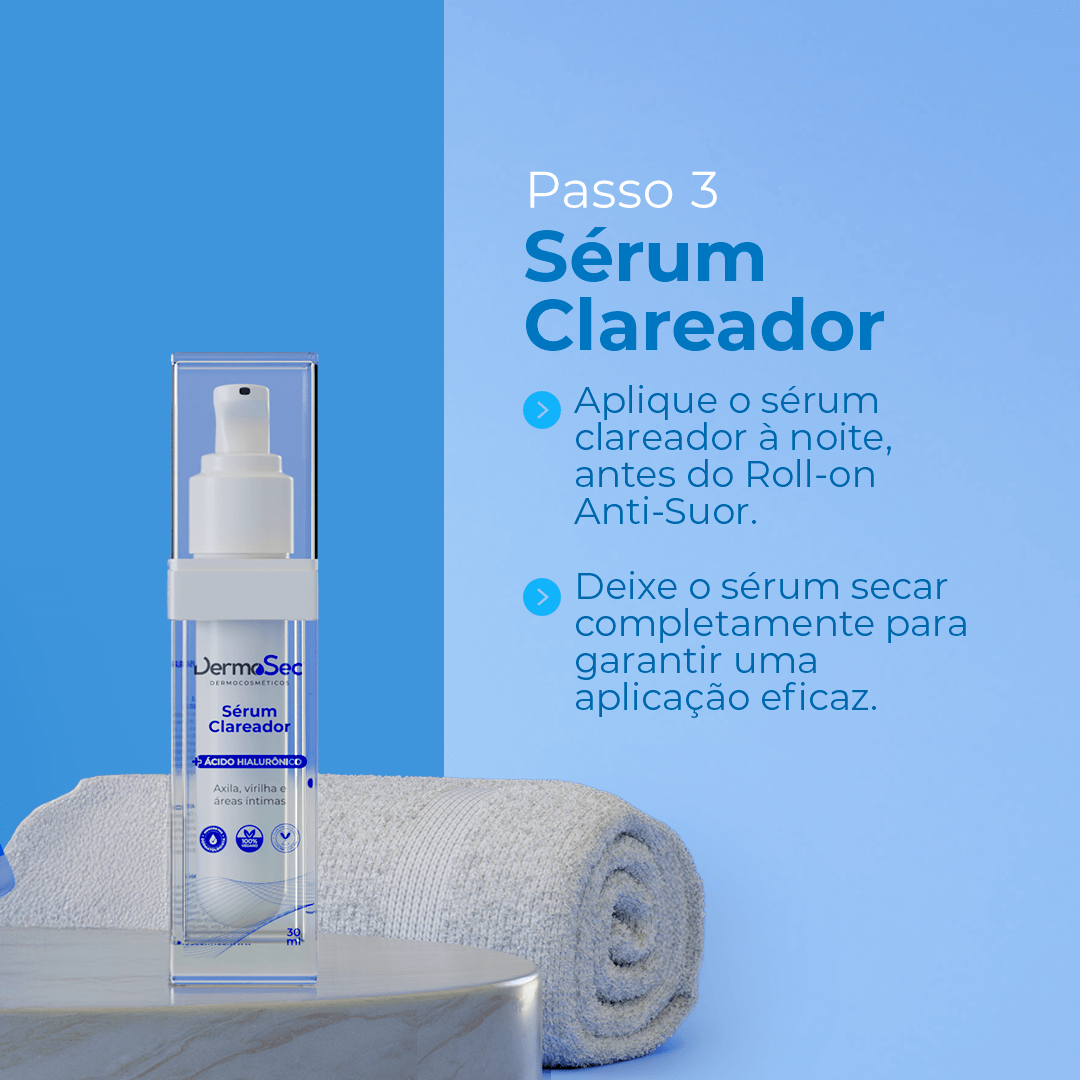 Kit Clareamento Profundo para Axilas e Virilha - Uniformiza o Tom da Pele e Reduz Manchas