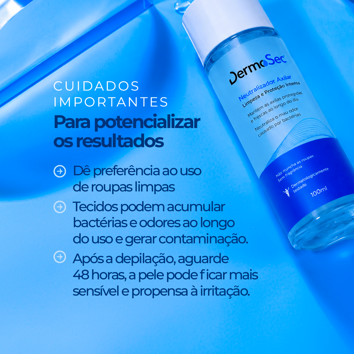 Neutralizador Antiodor 100 ml - Neutraliza o Mau Odor causado por Bactérias