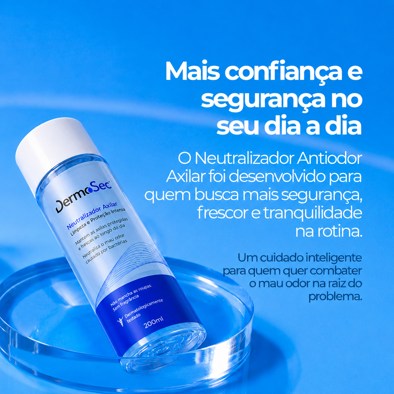 Neutralizador Antiodor 200 ml - Neutraliza o Mau Odor causado por Bactérias