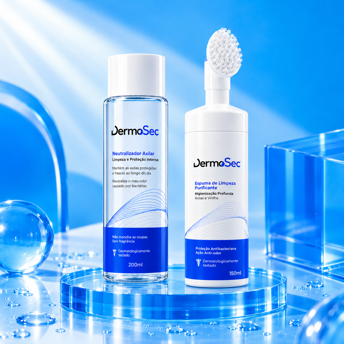 Neutralizador Antiodor 200 ml & Espuma de Limpeza Antibacteriana