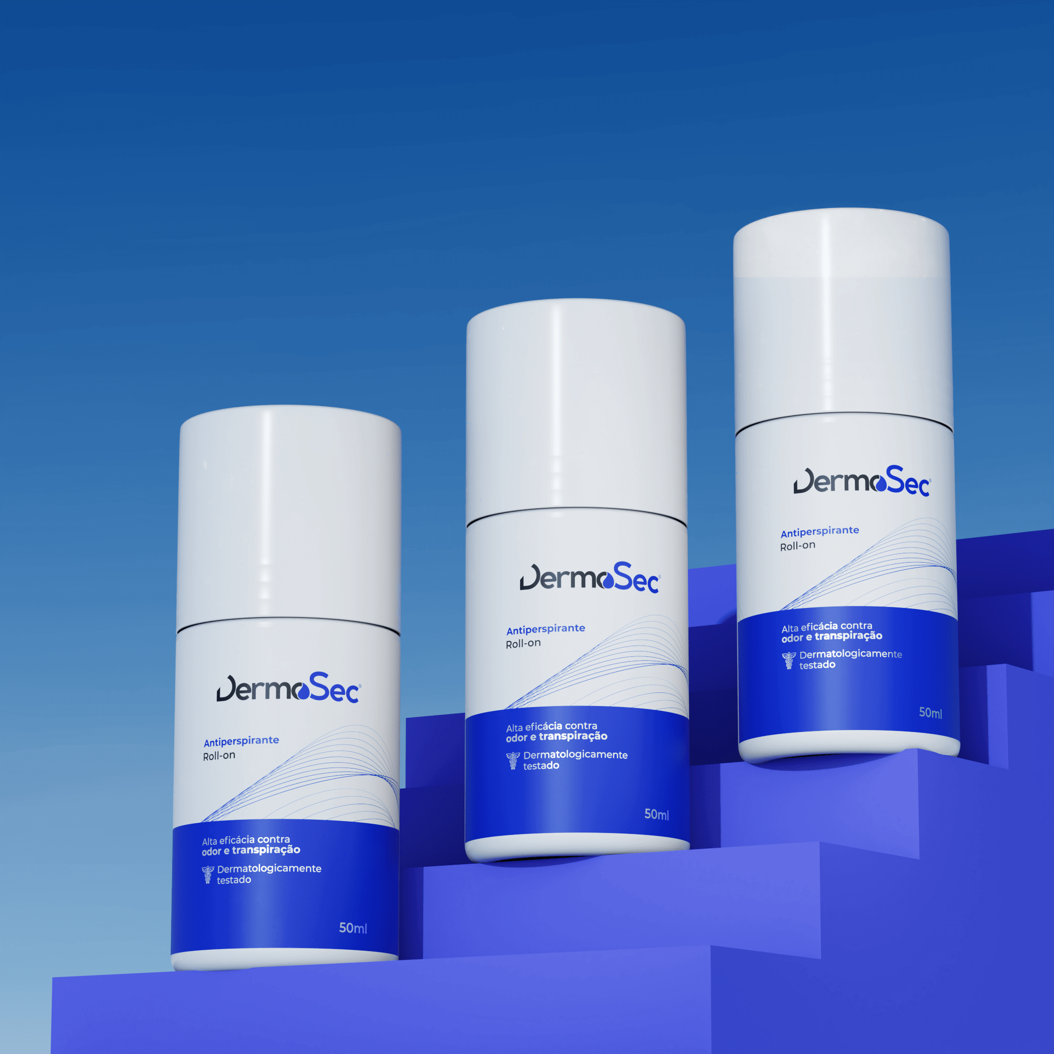 3x Tratamento Anti-Suor - Combate o Suor Excessivo